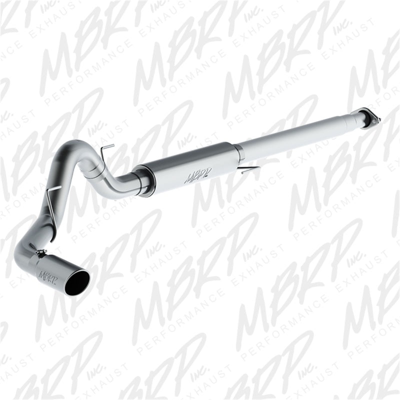 MBRP Catback MBRP 2015 Ford F-150 2.7L / 3.5L EcoBoost 4in Cat Back Single Side T409 Exhaust System