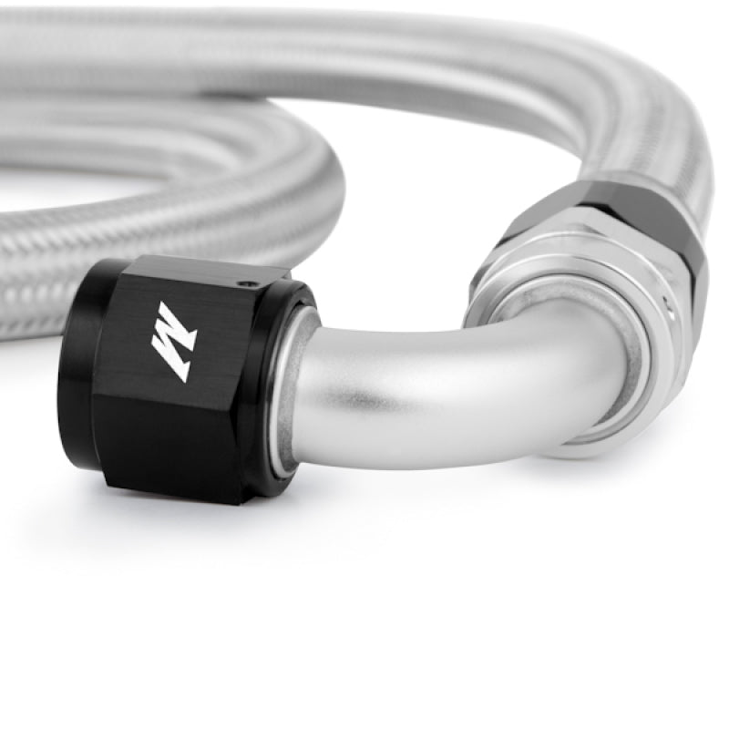 Mishimoto Oil Line Kits Mishimoto 5 Ft Stainless Steel Braided Hose w/ -10AN Fittings