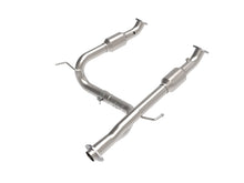 Load image into Gallery viewer, aFe X Pipes aFe Toyota Tacoma 05-15 V6-4.0L Twisted Steel Y-Pipe w/ Cat
