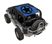 Load image into Gallery viewer, SPIDERWEBSHADE Product Blue JK-2D Oscar Mike Distressed