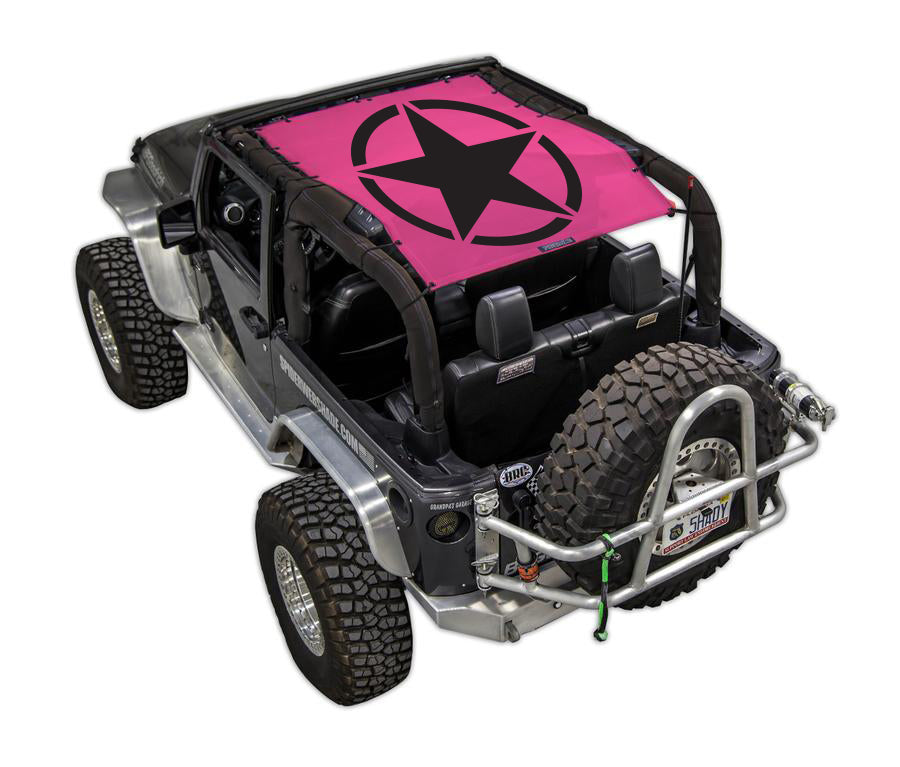 SPIDERWEBSHADE Product Pink JK-2D Oscar Mike Solid