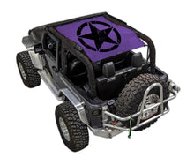 Load image into Gallery viewer, SPIDERWEBSHADE Product Purple JK-2D Oscar Mike Distressed