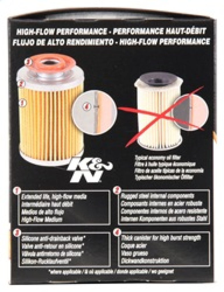 K&N Engineering Oil Filters K&N Buick / Chevrolet / Oldsmobile Performance Gold Oil Filter