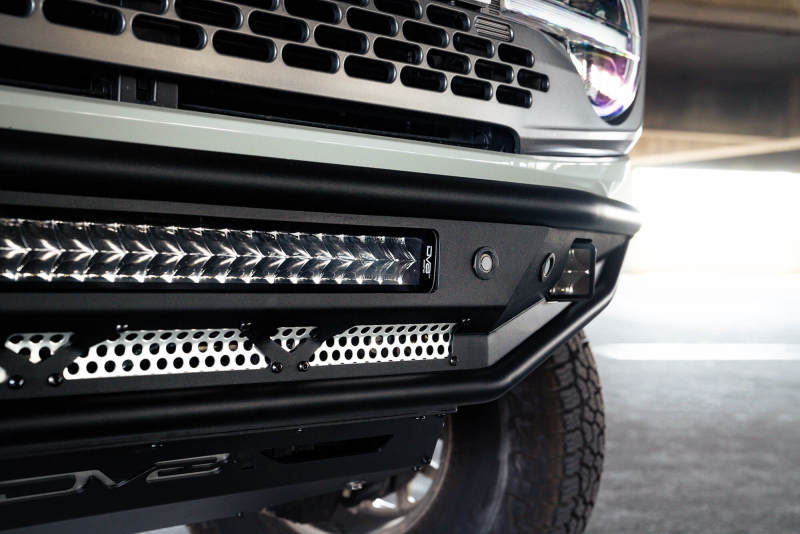 DV8 Offroad Bumpers - Steel DV8 Offroad 21-22 Ford Bronco Competition Series Front Bumper