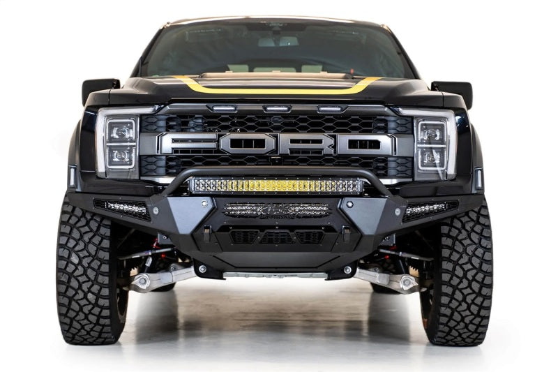 Addictive Desert Designs Bumpers - Steel Addictive Desert Designs 21-22 Ford Raptor HoneyBadger Front Bumper