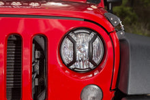 Load image into Gallery viewer, Rugged Ridge Light Covers and Guards Rugged Ridge 07-18 Jeep Wrangler JK/JKU Textured Black Elite Headlight Euro Guards