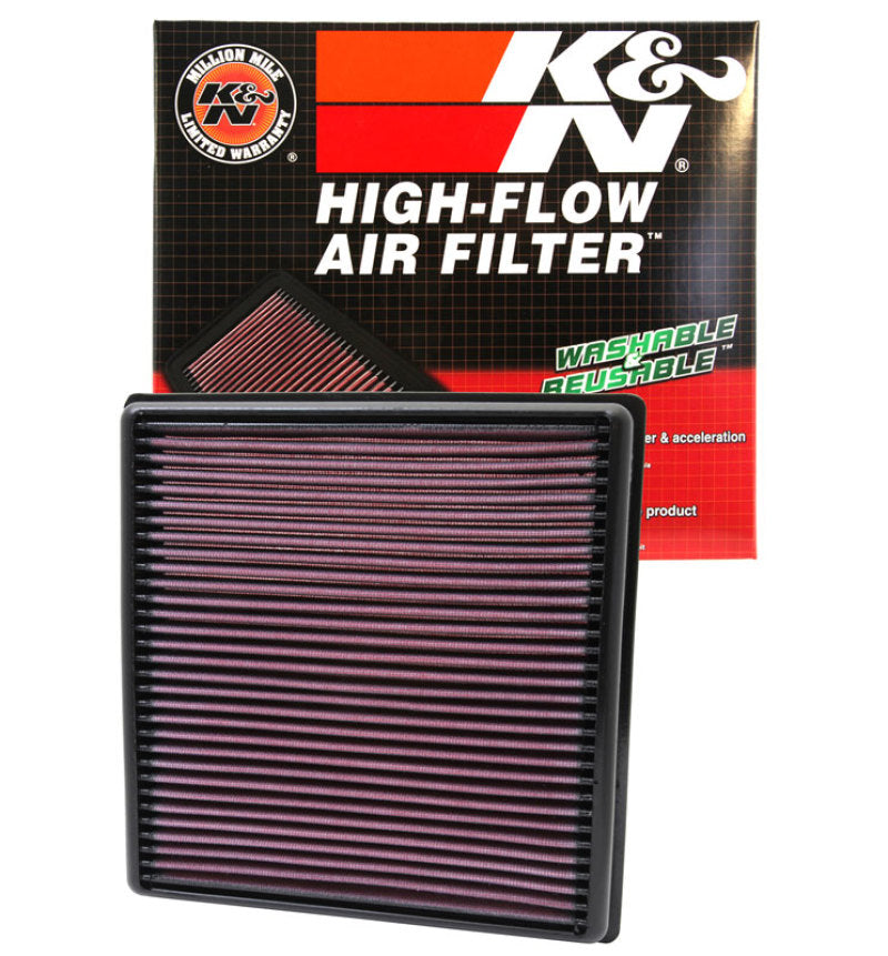 K&N Engineering Air Filters - Drop In K&N Replacement Air Filter 11-13 Chrysler 200 / 11-13 Dodge Avenger/Journey / 11-13 Fiat Freemont