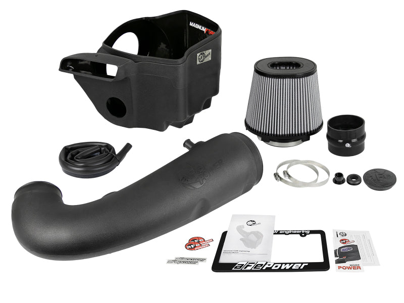 aFe Air Filters - Universal Fit aFe Magnum FORCE Pro Dry S Cold Air Intake System 11-19 Jeep Grand Cherokee (WK2) V8-5.7L