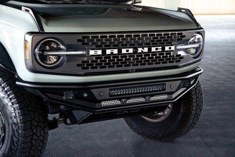 DV8 Offroad Bumpers - Steel DV8 Offroad 21-22 Ford Bronco Competition Series Front Bumper