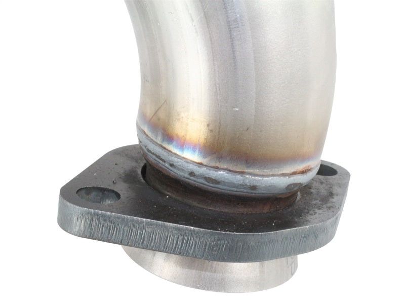 aFe Downpipes aFe Power Twisted Steel Loop Delete D/P Aluminized Steel 12-18 Jeep Wrangler (JK) V6 3.6L