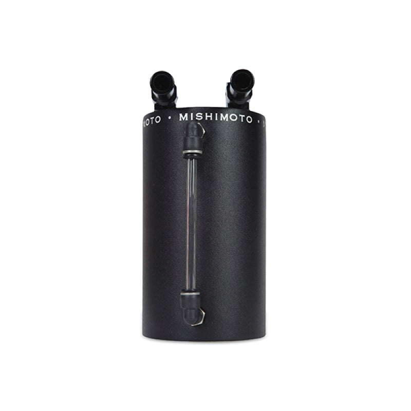 Mishimoto Oil Catch Cans Mishimoto Large Aluminum Oil Catch Can - Wrinkle Black