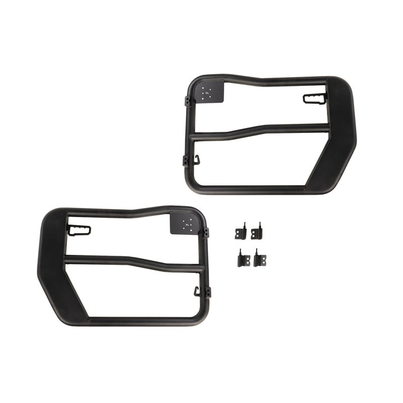 Rugged Ridge Doors Rugged Ridge Fortis Tube Doors Front 07-18 Jeep Wrangler JK
