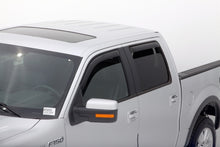 Load image into Gallery viewer, AVS Wind Deflectors AVS 09-14 Ford F-150 Supercrew Ventvisor In-Channel Front &amp; Rear Window Deflectors 4pc - Smoke