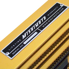 Load image into Gallery viewer, Mishimoto Intercoolers Mishimoto Eat Sleep Race Special Edition Gold M-Line Intercooler