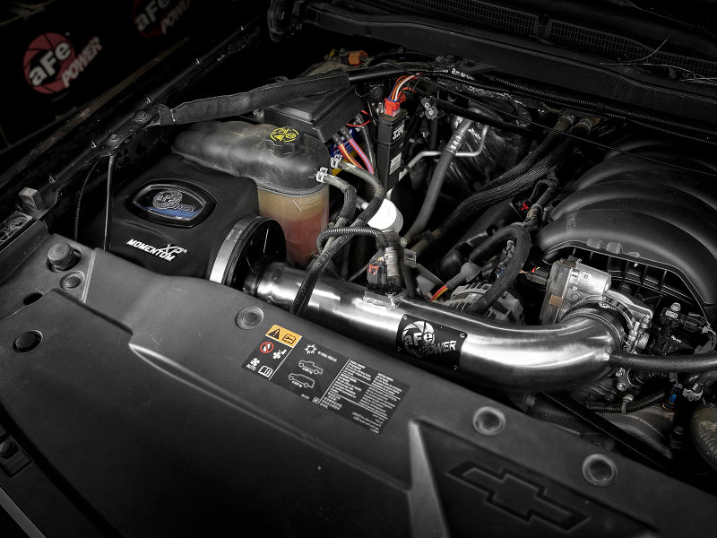 aFe Cold Air Intakes aFe Momentum XP Cold Air Intake System w/ Pro 5R Media Brushed 14-19 GM Silverado/Sierra 1500