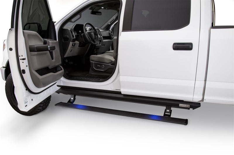 AMP Research Running Boards AMP Research 2015-2018 Ford F-150 SuperCrew PowerStep XL - Black