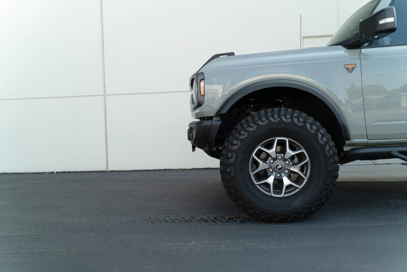 DV8 Offroad License Plate Relocation DV8 Offroad 21-23 Ford Bronco Capable Bumper Front License Plate Mount