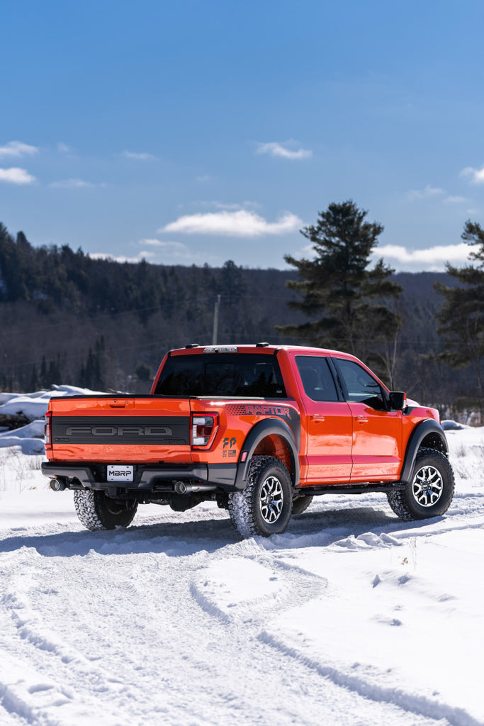 MBRP Axle Back MBRP 2021+ Ford F-150 Raptor Axle-Back Dual Rear Exit T304 Performance Exhuast Sys