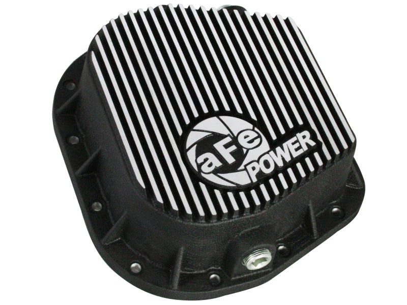 aFe Diff Covers aFe Power Rear Differential Cover (Machined) 12 Bolt 9.75in 11-13 Ford F-150 EcoBoost V6 3.5L (TT)
