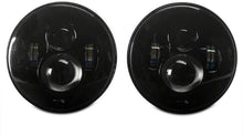 Load image into Gallery viewer, Raxiom Headlights Raxiom 97-18 Jeep Wrangler TJ/JK Axial Series LED Daymaker Headlights- Black Housing (Clear Lens)
