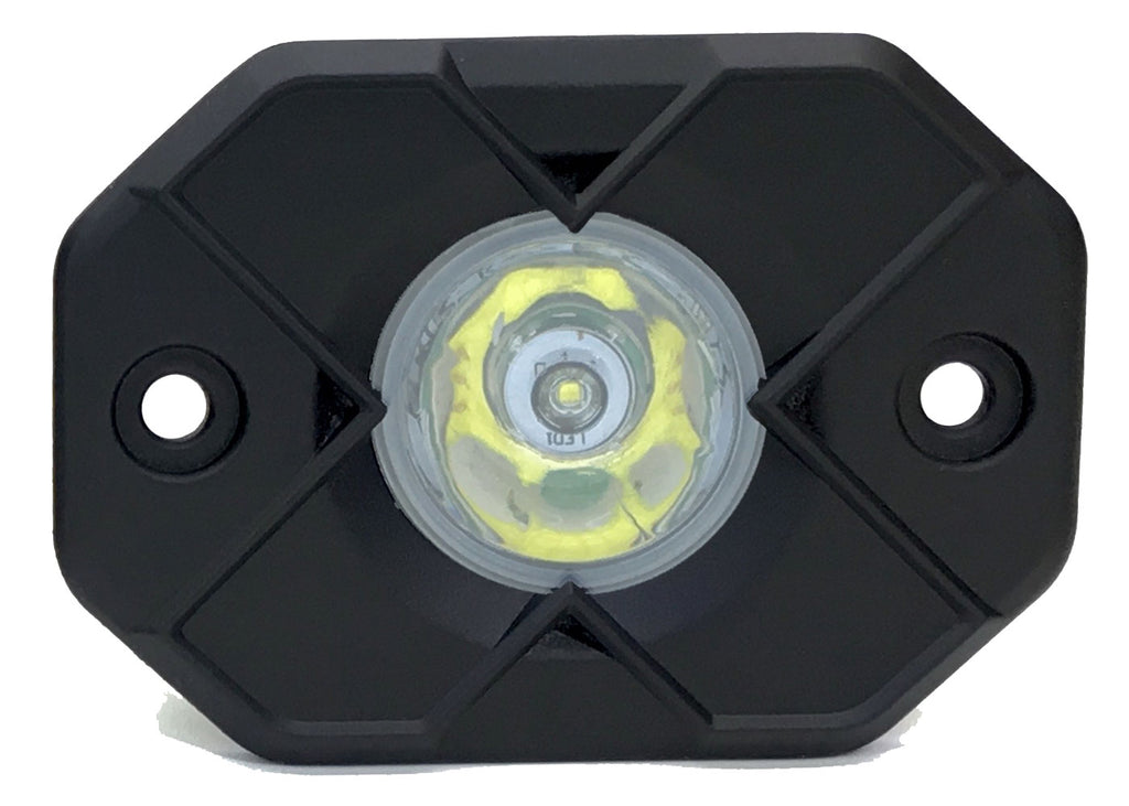 Quake LED Work Light 2 Inch Work Light Flush 10 Watt Flood Quantum Series - QQU557
