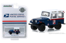 Load image into Gallery viewer, Greenlight Greenlight 30070 1974 DJ-5 U.S. Mail Civil Defense Mail Service (Hobby Exclusive) 1/64 Scale By Brand GreenLight Hobby Exclusive