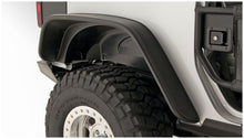 Load image into Gallery viewer, Bushwacker Fender Flares Bushwacker 07-18 Jeep Wrangler Flat Style Flares 2pc Fits 2-Door Sport Utility Only - Black