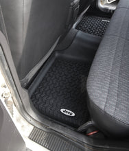 Load image into Gallery viewer, Rugged Ridge Floor Mats - Rubber Rugged Ridge Floor Liner Rear Black 1984-2001 Jeep Logo Cherokee XJ