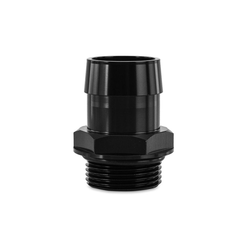 Mishimoto Fittings Mishimoto -16ORB to 1 1/4in. Hose Barb Aluminum Fitting - Black