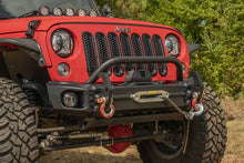 Load image into Gallery viewer, Rugged Ridge Bumpers - Steel Rugged Ridge Arcus Front Bumper Tube Overrider Black JK