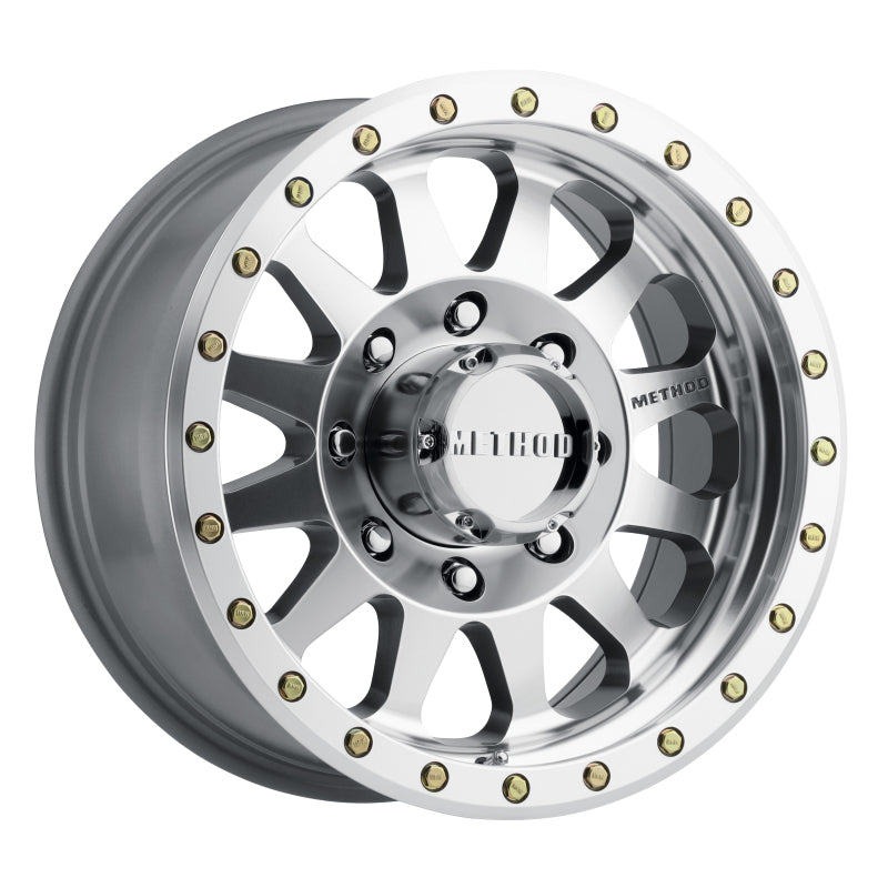 Method Wheels Wheels - Cast Method MR304 Double Standard 17x8.5 0mm Offset 8x170 130.81mm CB Machined/Clear Coat Wheel