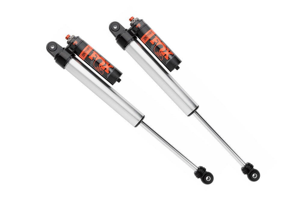 No Brand Available Shocks & Coilovers FOX 2.5 Rear Shocks w/ DSC Reservoir Adjuster | 0-1.5 Inch Lift | Factory Series | Ford F250/F350 Super Duty (17-22)