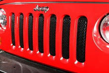 Load image into Gallery viewer, Rugged Ridge Grilles Rugged Ridge Grille Insert Black 07-18 Jeep Wrangler
