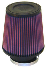 Load image into Gallery viewer, K&amp;N Engineering Air Filters - Universal Fit K&amp;N Universal Rubber Filter 3 1/2inch ID FLG / 6inch Base / 4-5/8inch Top / 6inch Height
