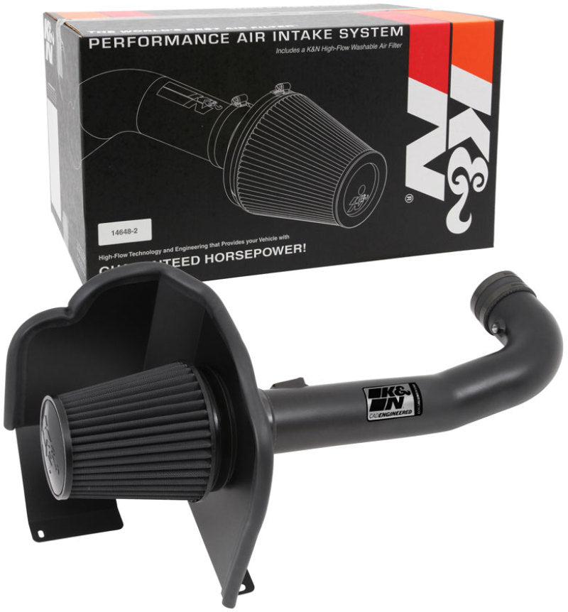 K&N Engineering Cold Air Intakes K&N 71 Series Performance Intake Kit - Chevrolet/GMC 14-15 Silverado/Sierra / 2015 Suburban/Yukon