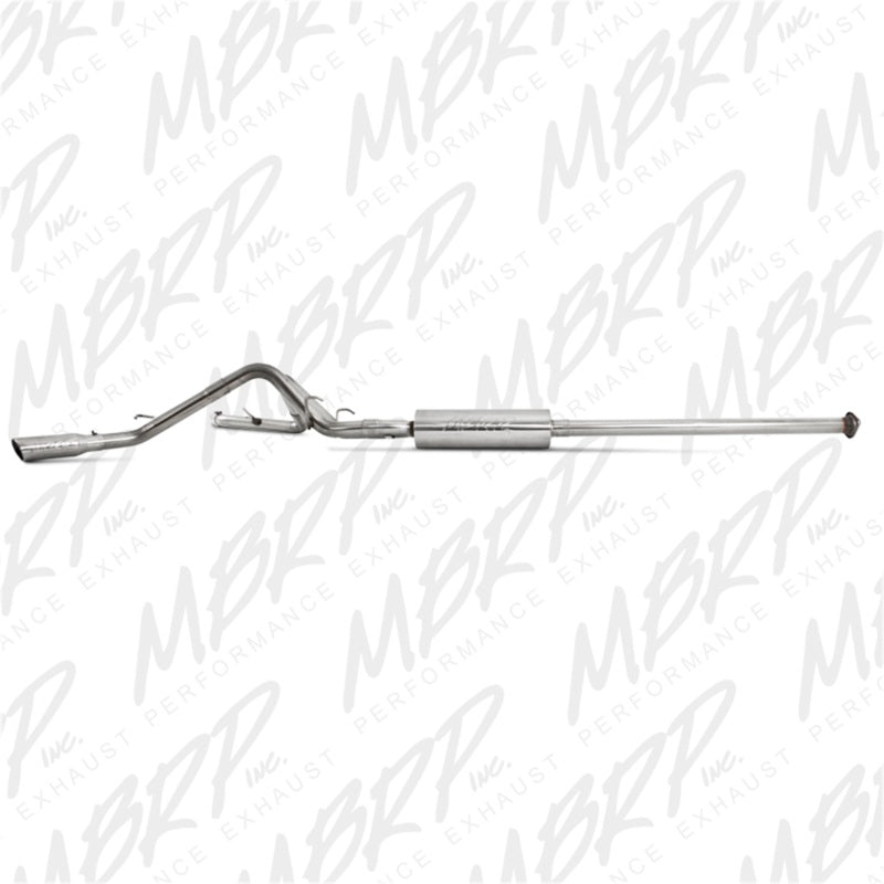 MBRP Catback MBRP 05-13 Toyota Tacoma 4.0L EC/CC Dual Split Side T409 Cat Back Exhaust