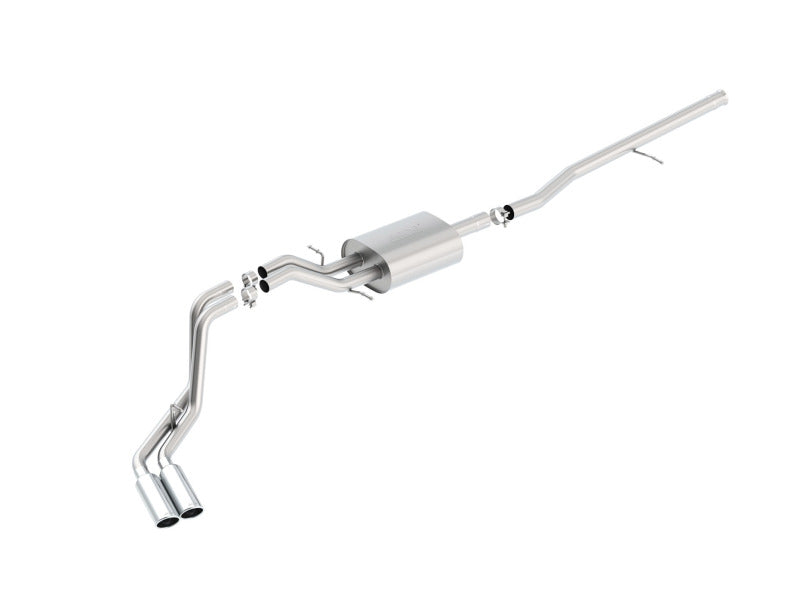 Borla Catback Borla S-Type Cat-Back 14 Sierra 1500 Ext. Cab Stnd Bed/CC Short Bed 143.5in WB Side Exit Exhaust