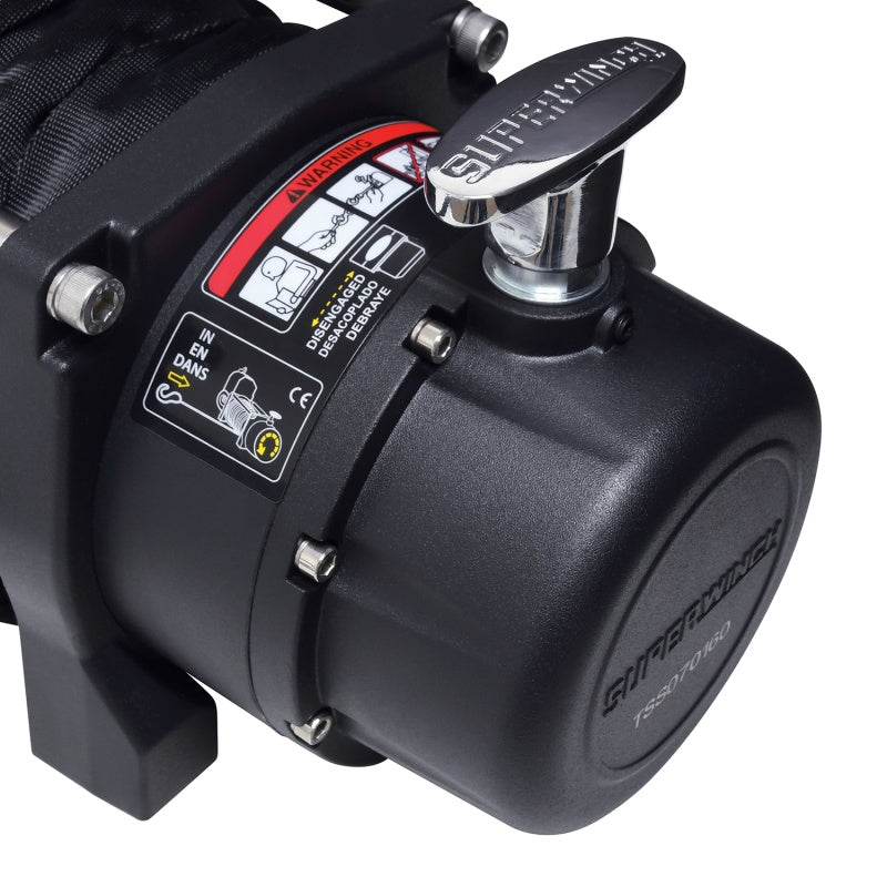 Superwinch Winches Superwinch 11500 LBS 12V DC 3/8in x 80ft Synthetic Rope Tiger Shark 11500 Winch