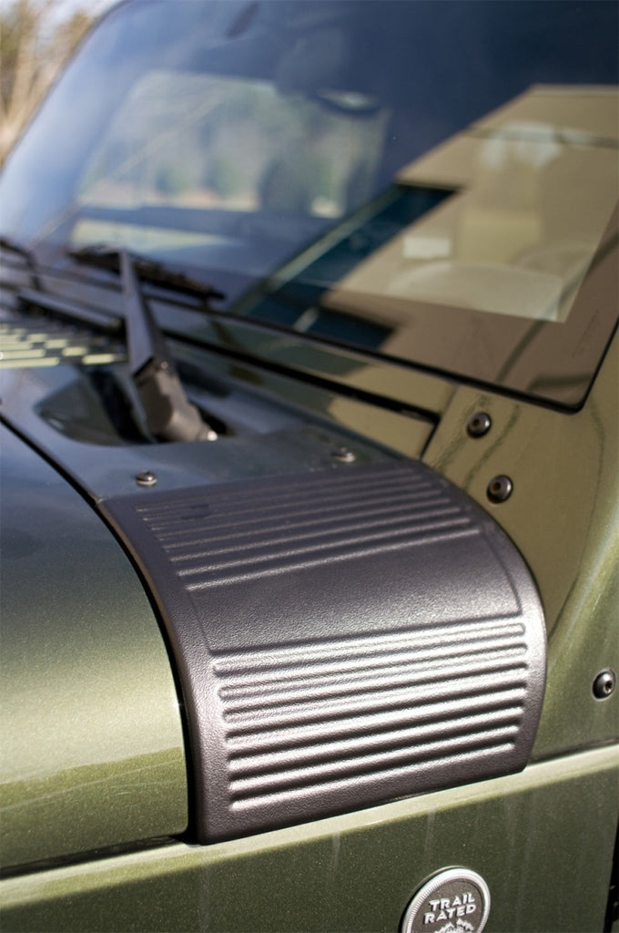 Rugged Ridge Body Armor & Rock Rails Rugged Ridge Cowl Body Armor 07-18 Jeep Wrangler