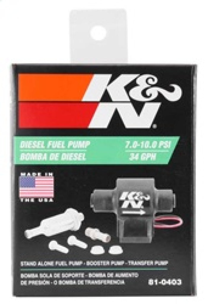 K&N Engineering Fuel Pumps K&N Performance Electric Fuel Pump 9-11.5 PSI Diesel