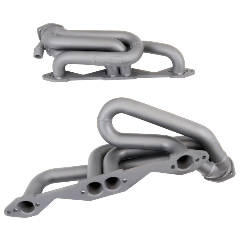 BBK Headers & Manifolds BBK 96-98 GM Truck SUV 5.0 5.7 Shorty Tuned Length Exhaust Headers - 1-5/8 Titanium Ceramic