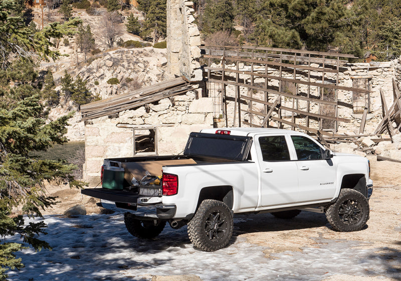 BAK Tonneau Covers - Hard Fold BAK 88-14 Chevy Silverado & C/K 8ft Bed (2014 HD / 2500 / 3500) BAKFlip G2