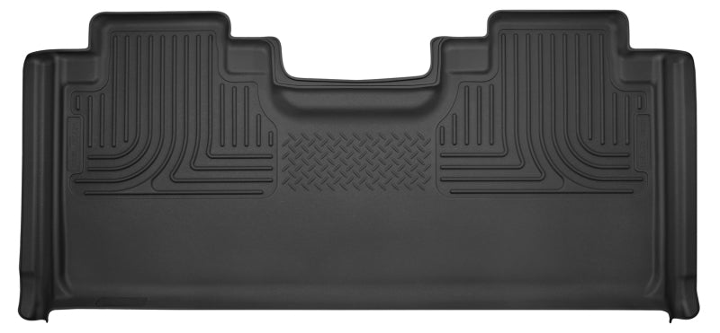 Husky Liners Floor Mats - Rubber Husky Liners 15-23 Ford F-150 Super Cab X-Act Contour Black 2nd Seat Floor Liners