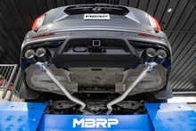 Load image into Gallery viewer, MBRP Axle Back MBRP 20-21 Ford Explorer ST 3.0L EcoBoost Dual Rear Exit Axle Back w/ Quad Carbon Fiber Tips - T304