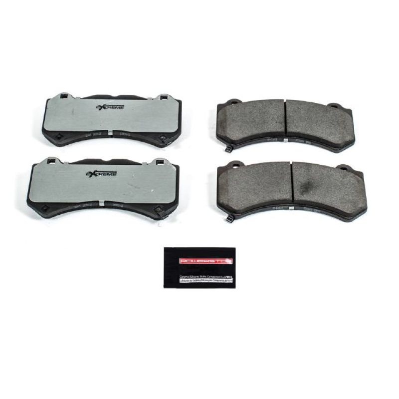 PowerStop Brake Pads - Performance Power Stop 16-19 Cadillac ATS Front Z26 Extreme Street Brake Pads w/Hardware