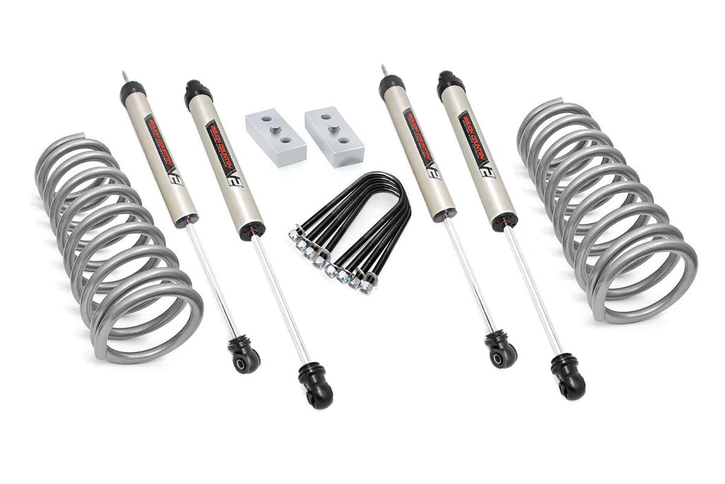 Rough Country Lift Kits 3 Inch Suspension Lift Kit w/V2 Shocks 03-13 RAM 2500/3500 Rough Country - 34370