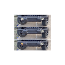 Load image into Gallery viewer, Quake LED Fog Light Jeep JK/CJ/TJ 4 Inch Fog Lights w/White DRL Halo and Amber Turn Signals - QTE346