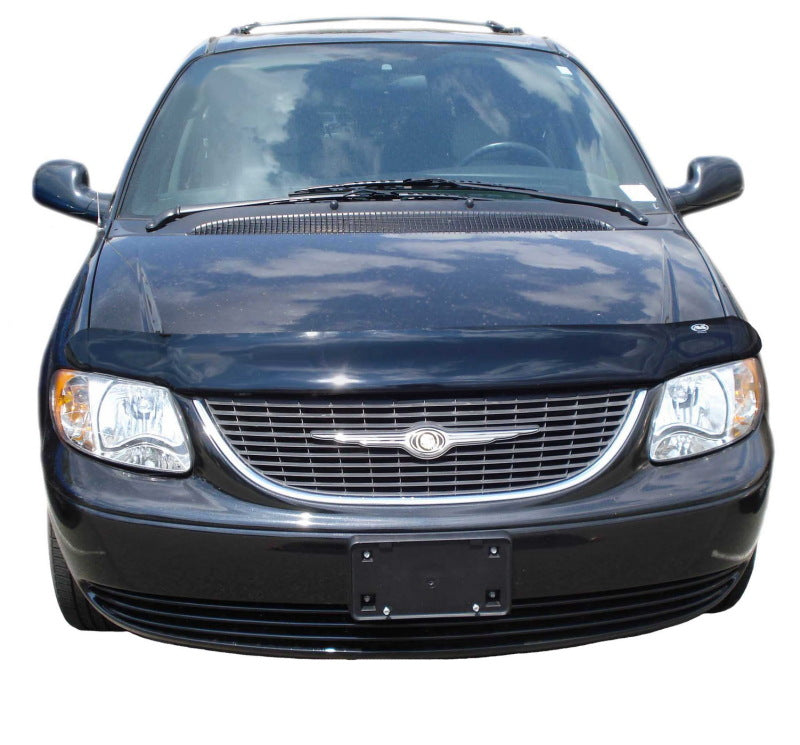 AVS Stone/Bug Deflectors AVS 01-07 Chrysler Town & Country High Profile Bugflector II Hood Shield - Smoke