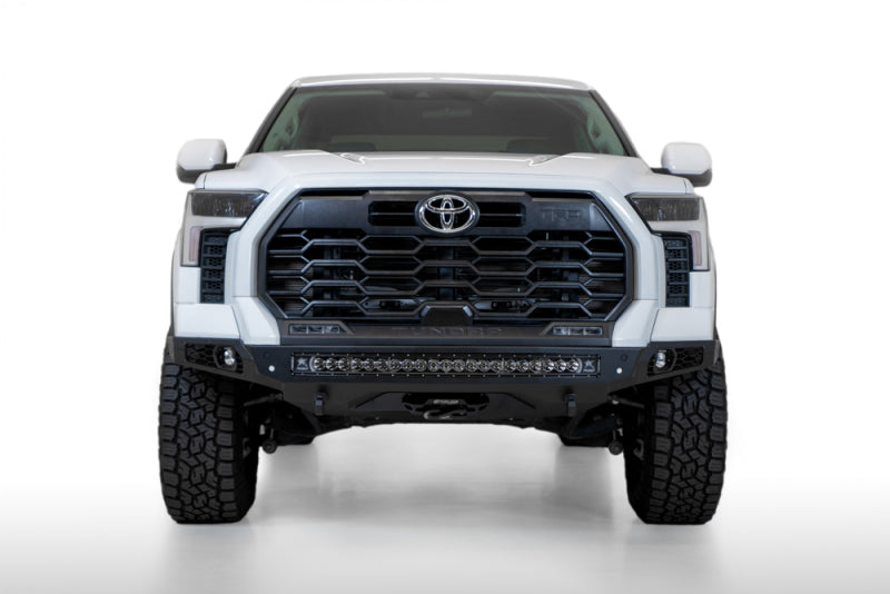 Addictive Desert Designs Bumpers - Steel Addictive Desert Designs 22-23 Toyota Tundra Stealth Fighter Winch Front Bumper