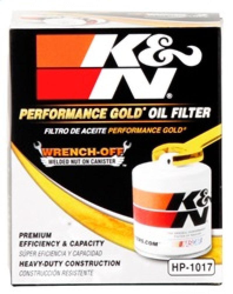 K&N Engineering Oil Filters K&N 3.74inch / 2.98 OD Performance Gold Oil Filter